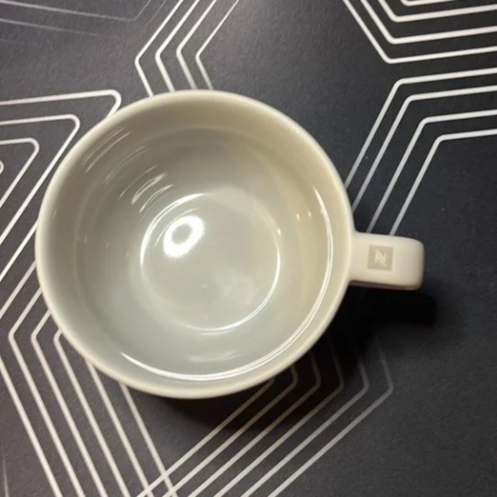 NWT Set of 2 Nespresso Barista Cappuccino Coffee Medium Cups - Picture 3 of 4